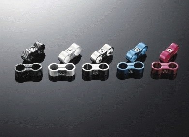 Highway Hawk Držák olejových hadic, stříbrná